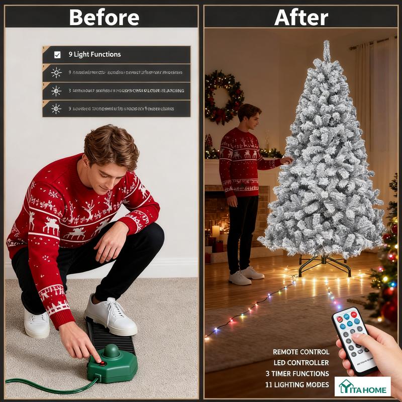 Artificial Christmas Tree (with Light)